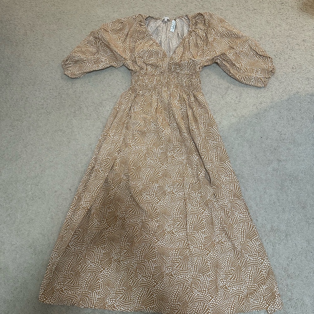Madewell Maxi ballon sleeve dress